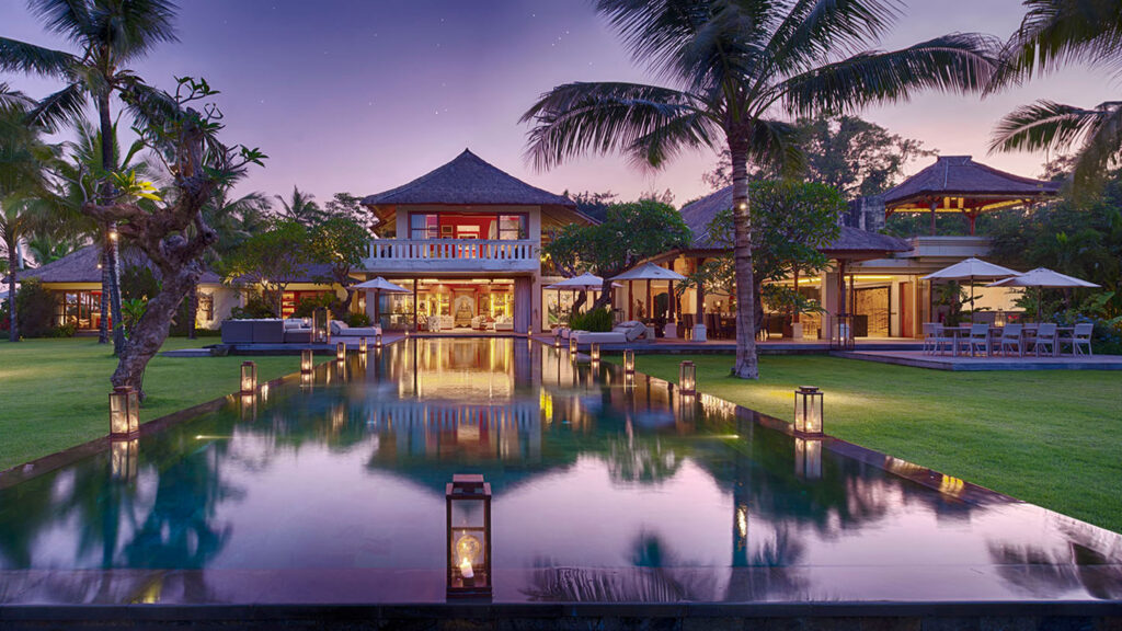 001 Kaba Kaba Estate Villa At Dusk 10 - Island Events Co Bali