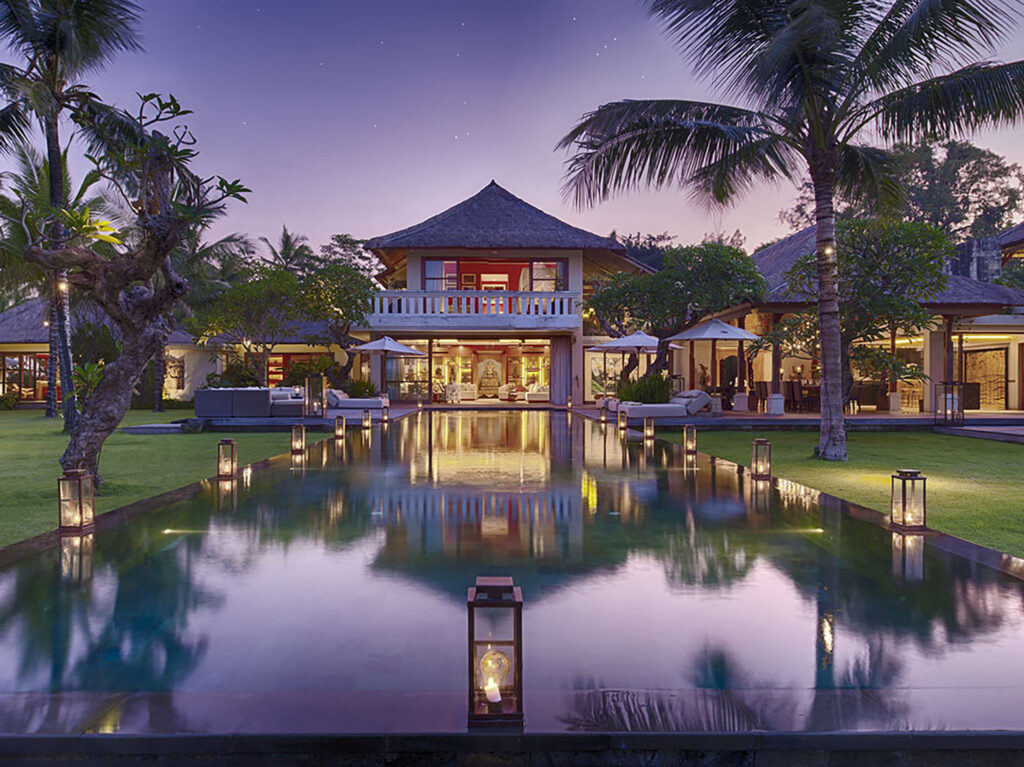 001 Kaba Kaba Estate Villa At Dusk 9 - Island Events Co Bali