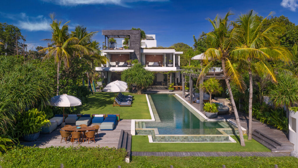 001 Noku Beach House Villa Facade 15 - Island Events Co Bali