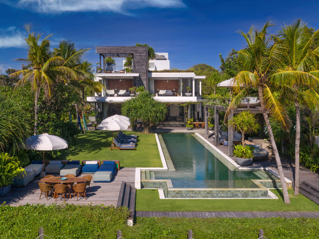 001 Noku Beach House Villa Facade 9 - Island Events Co Bali