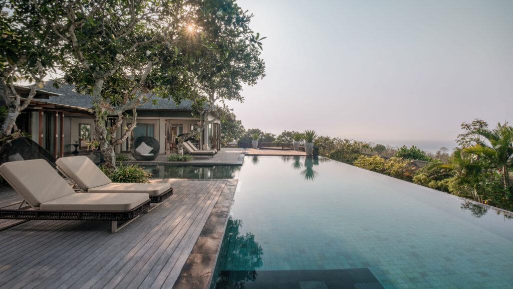 01 Elite Havens The Shanti Residence Bali Relaxing Main Pool - Island Events Co Bali
