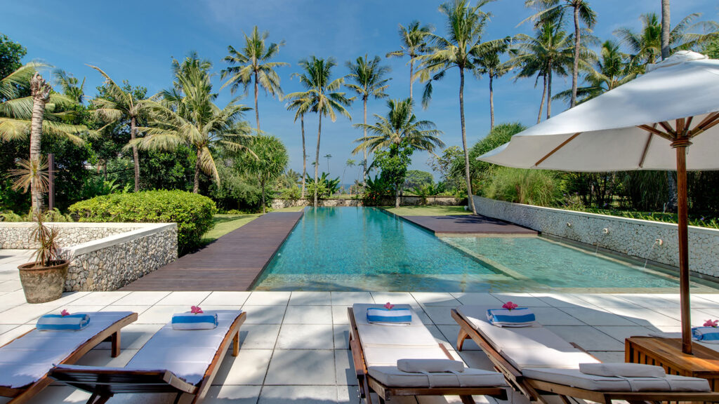 01 Samadhana Sun Loungers With Ocean View - Island Events Co Bali