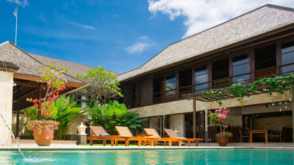 01 Villa Bayu Gita Residence Relaxing Pool Area 7 - Island Events Co Bali