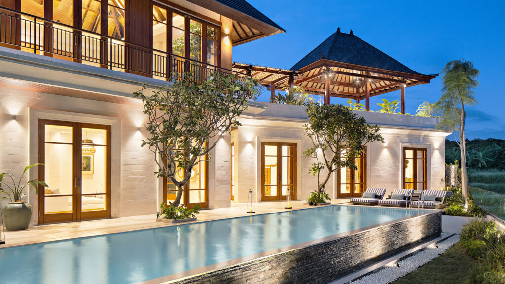 01 Villa Dhanika Tranquil Villa At Twilight 7 - Island Events Co Bali