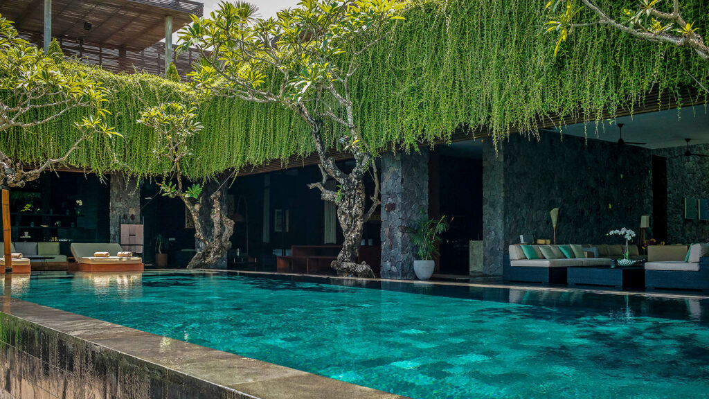 01 Villa Mana Poolside Open Spaces 1 - Island Events Co Bali