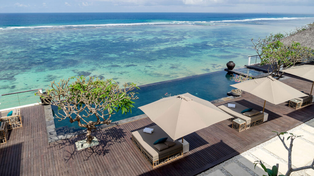 1. Grand Cliff Nusa Dua Stunning View From Pool 9 - Island Events Co Bali