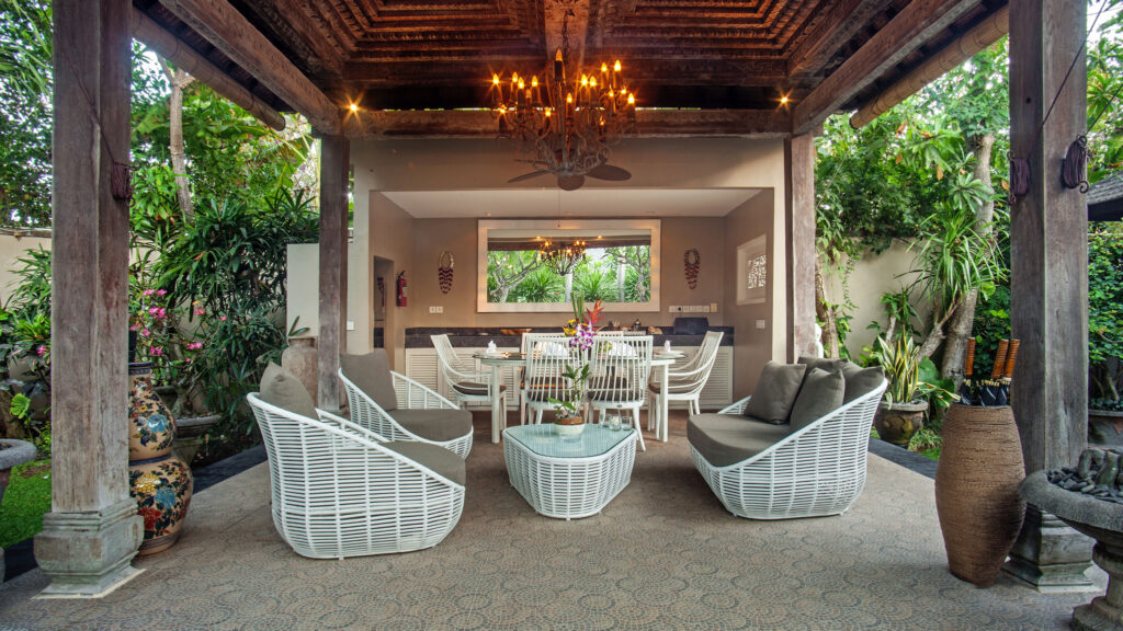 1. Villa Avalon Guest House Living Area 22 - Island Events Co Bali