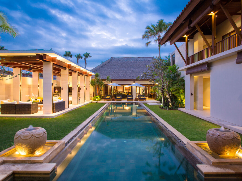 1. Villa Lilibel The Villa Lit Up 7 - Island Events Co Bali